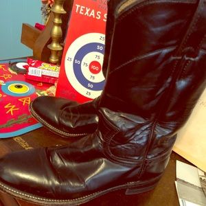 Justin Roper Boots (Black)